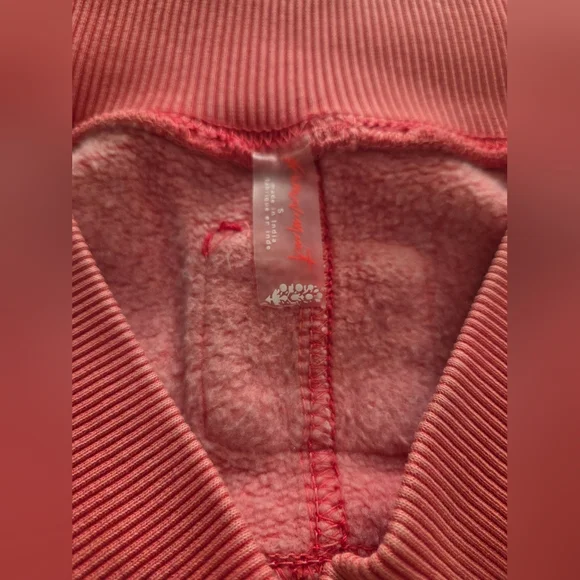 NWT Free People FP Movement Intercept Romper in Hibiscus / Tulip Pink Size Small - Picture 9 of 10